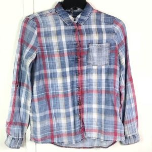 🚨 5/$25 flannel button down shirt